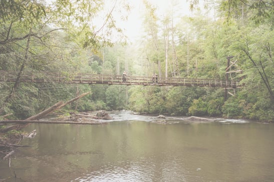 Toccoa Swinging bridge