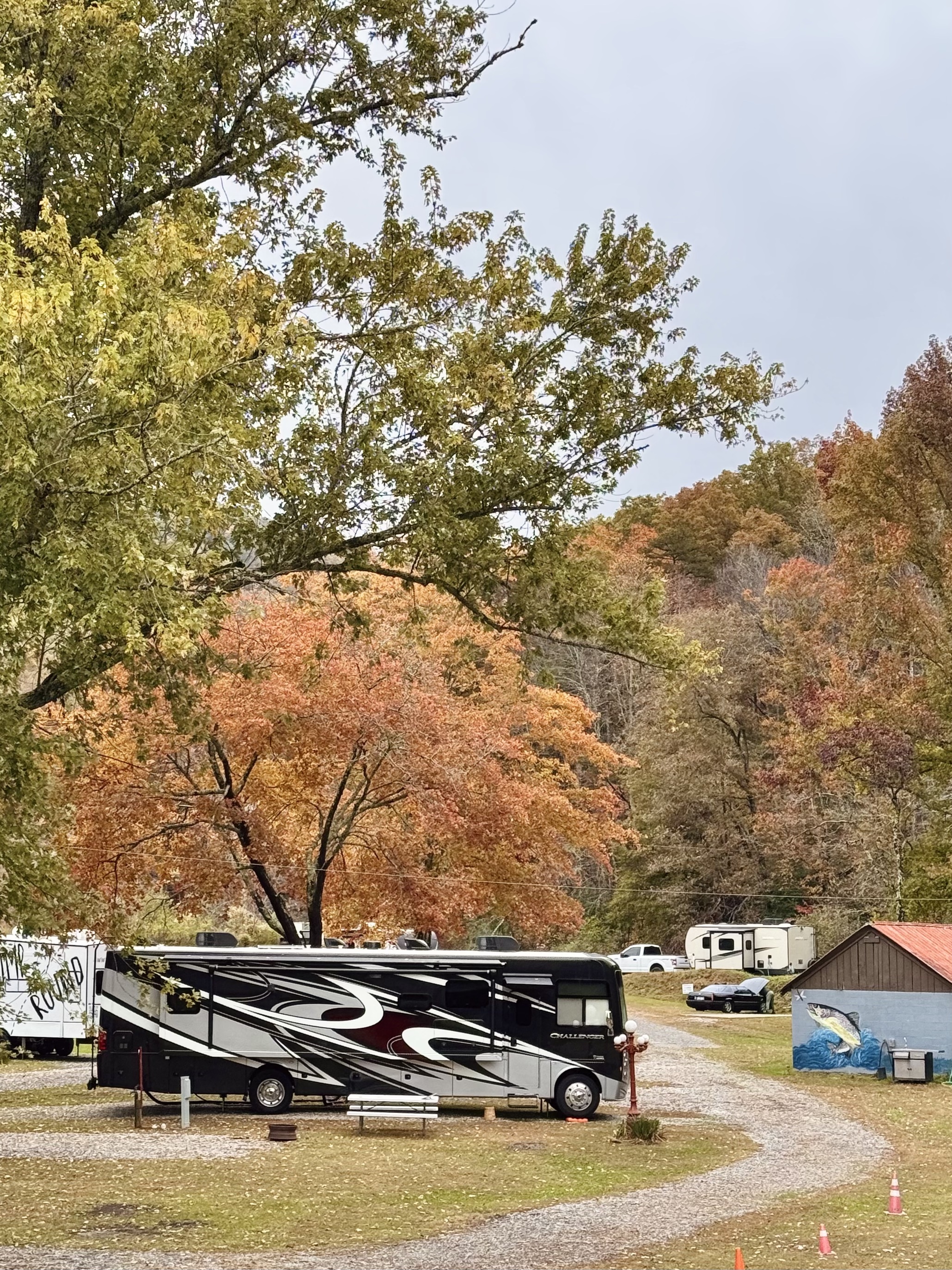 RV camping at Skeenah Creek Campground & Mill